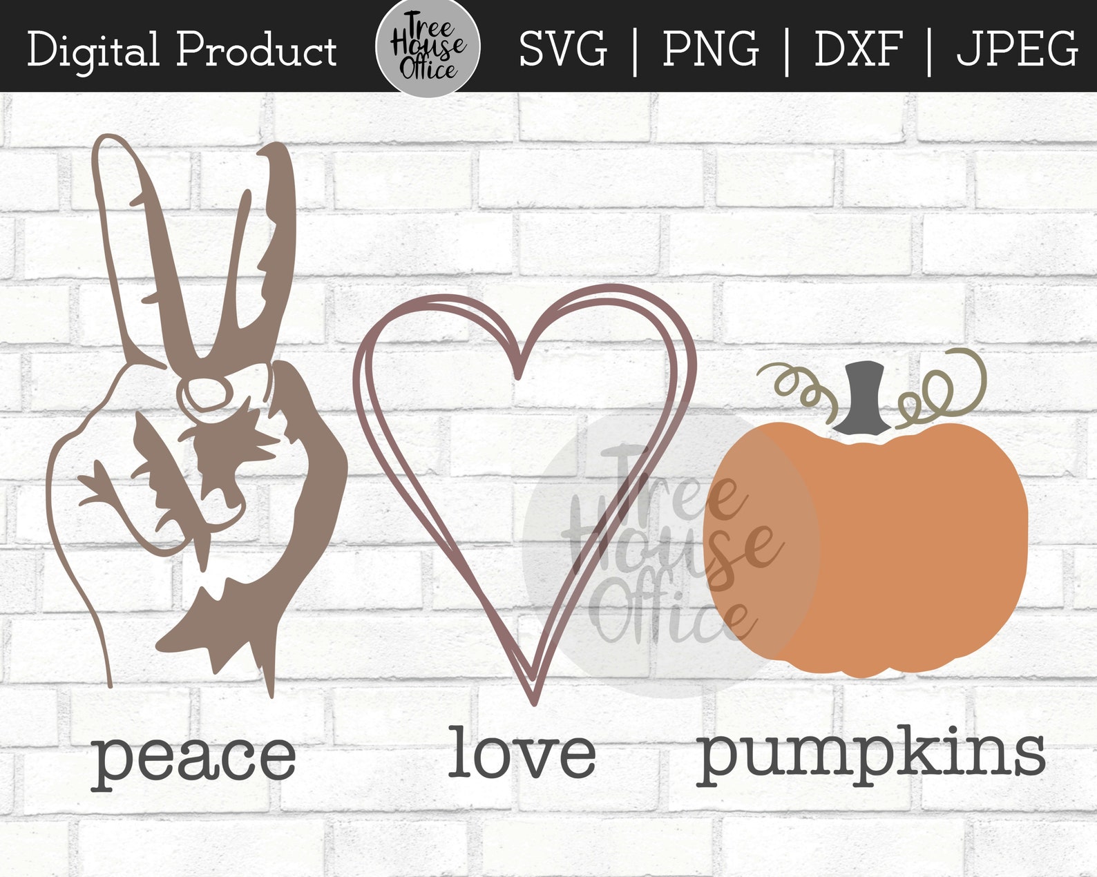 Free Free 222 Peace Love Fall Svg SVG PNG EPS DXF File