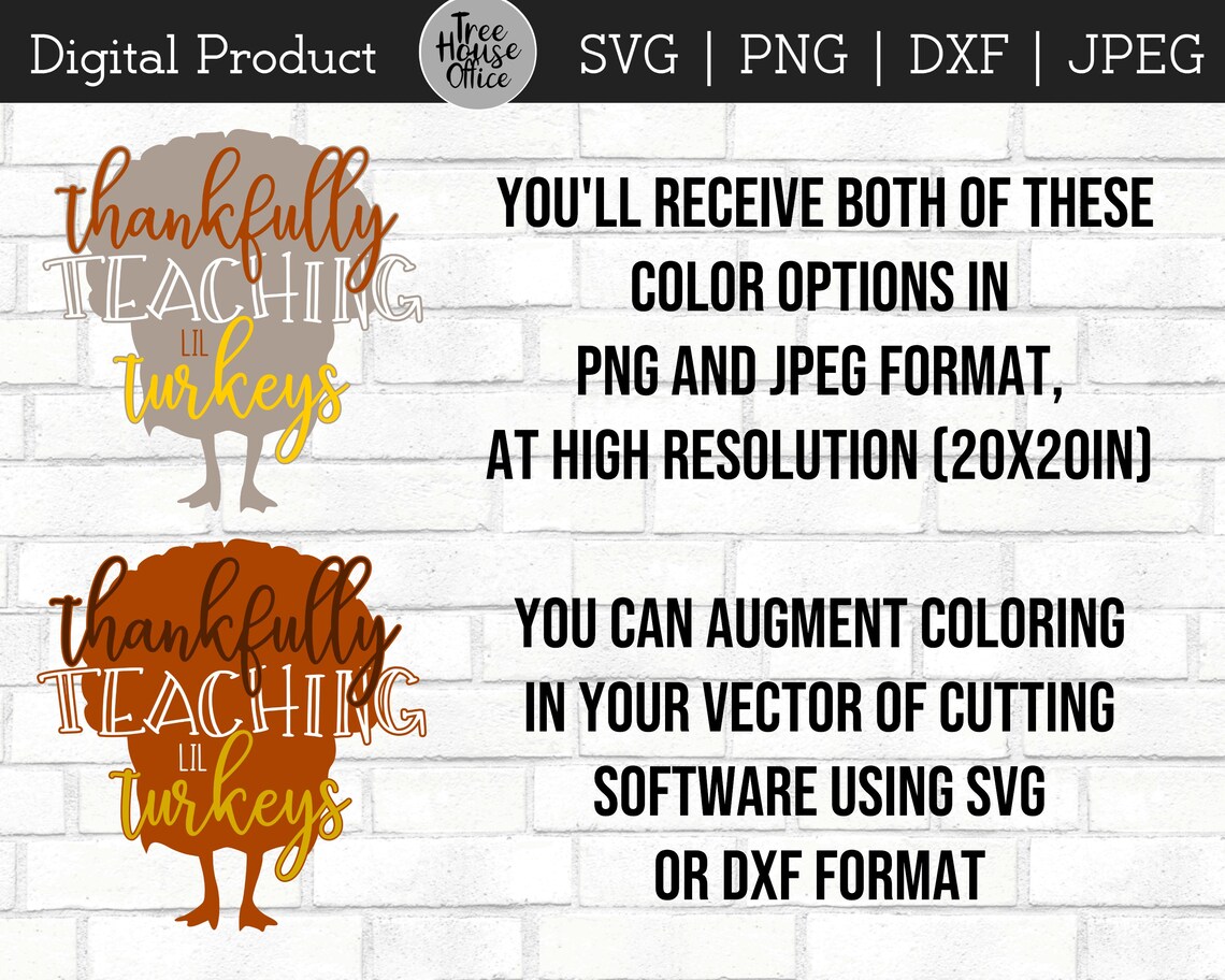 Download Teacher Thanksgiving Svg Thankful To Teach Turkeys I Teach | Etsy