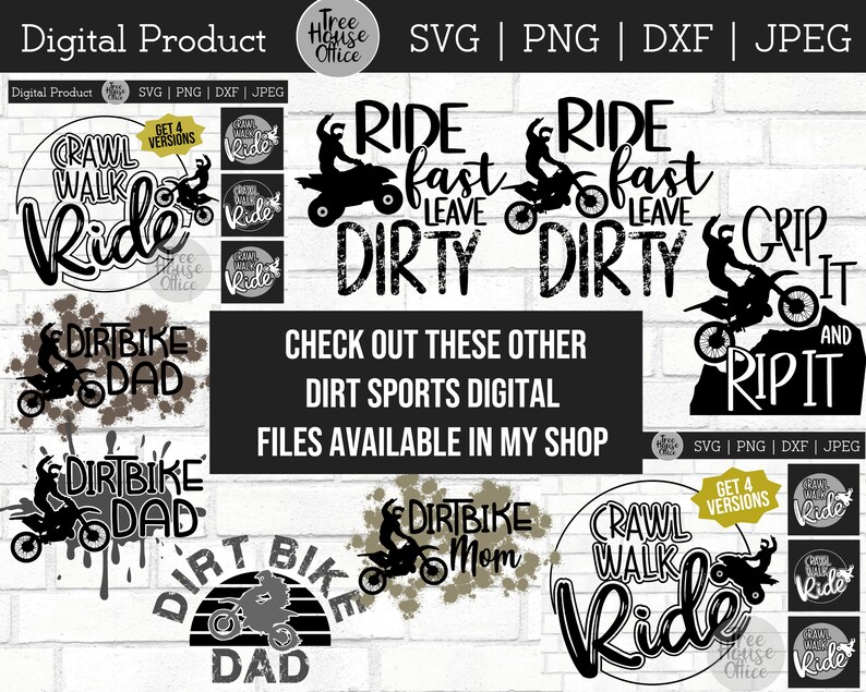 Download Riding Motorcross Birthday Boys Fifth 5 Birthday Motocross 5th Birthday Five Fast Fearless Dirtbike Birthday Svg Dxf Png Jpeg Dirt Bike Clip Art Art Collectibles