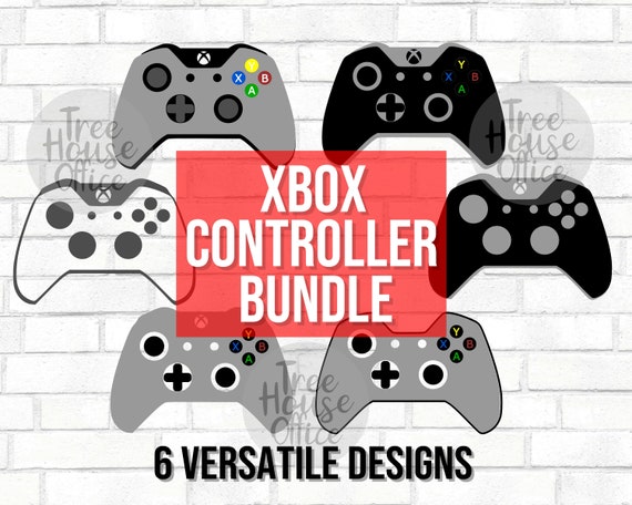 Download Xbox Controller Bundle svg/dxf/png/jpeg Xbox Controller Svg | Etsy