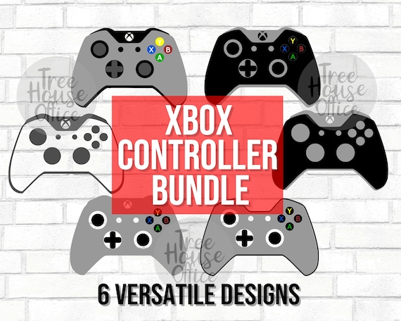 Download Xbox Controller Bundle svg/dxf/png/jpeg Xbox Controller Svg | Etsy