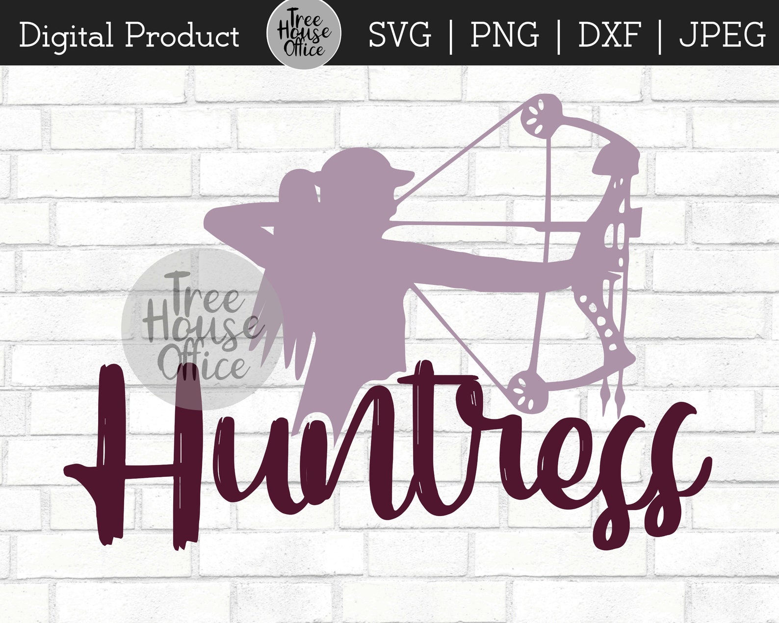 Womens Hunting SVG Dxf/png/jpeg Huntress Svg Arrow A Day Etsy