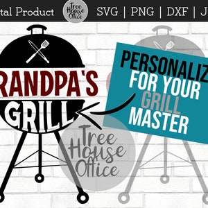 Personalisierter Name Bbq SVG/DXF/PNG/jpeg, Vatertag Grillmeister, Vatertag Grillmeister, Grillkönig svg, Grillsvg, Grillvater, König der