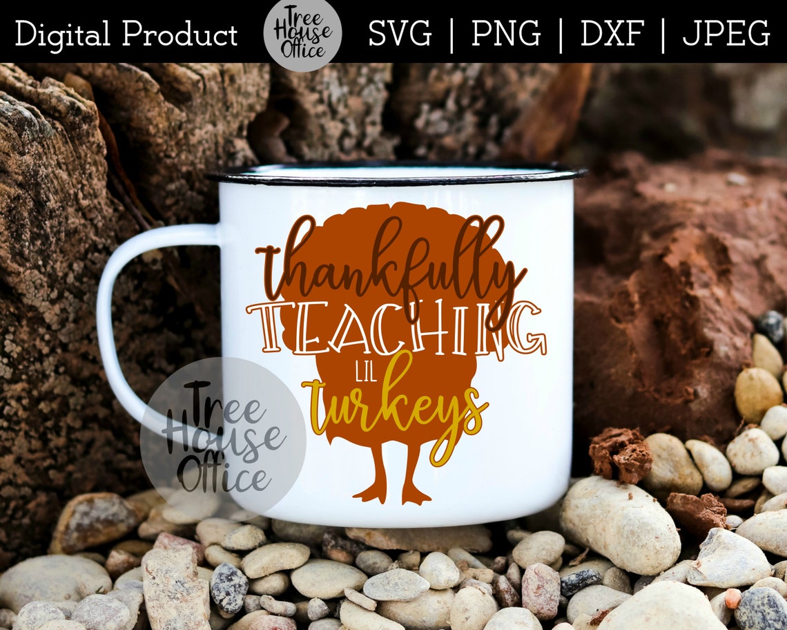 Download Teacher Thanksgiving Svg Thankful To Teach Turkeys I Teach | Etsy
