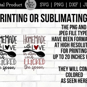 instructions for using funny kitchen quote png or jpeg for printing or sublimating projects