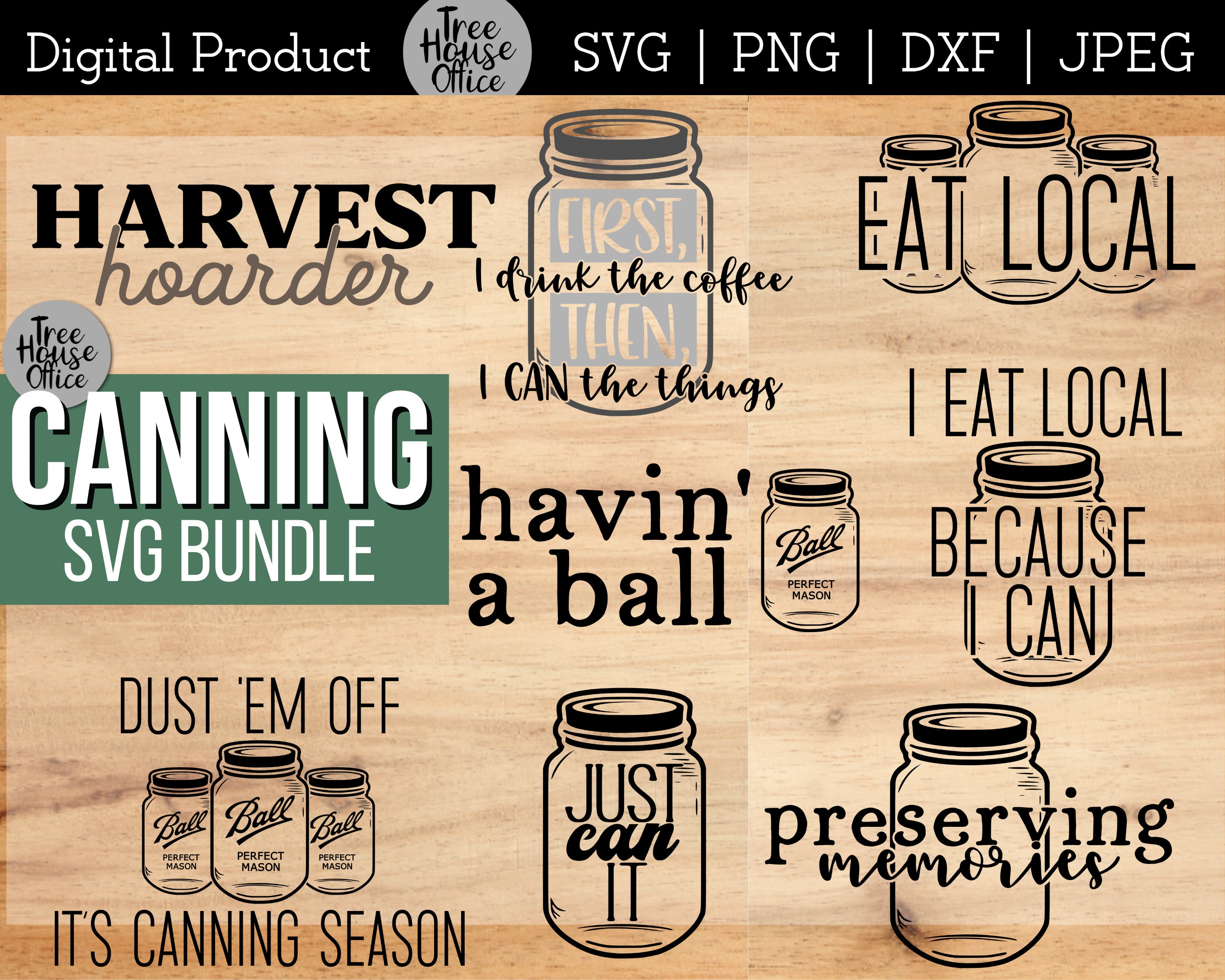 Canning SVG Bundle Grab Your Balls Its Canning Season