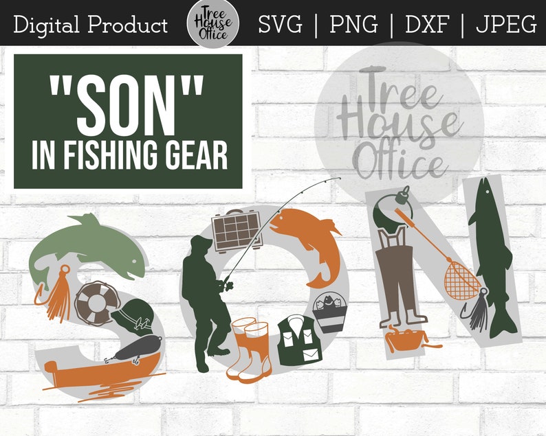 Fishing Son Svg Png Jpeg Dxf Father and Son Fishing Fathers Day Angler Angling svg jpg Fishing Kid Fisherman Boy Cut File Father/'s Day