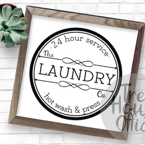 Laundry Room SVG/DXF/PNG/jpeg | Wash Dry Fold svg | Laundry Co svg | Laundry Room Sign Cut File | Laundry svg Files | Laundry Cut File