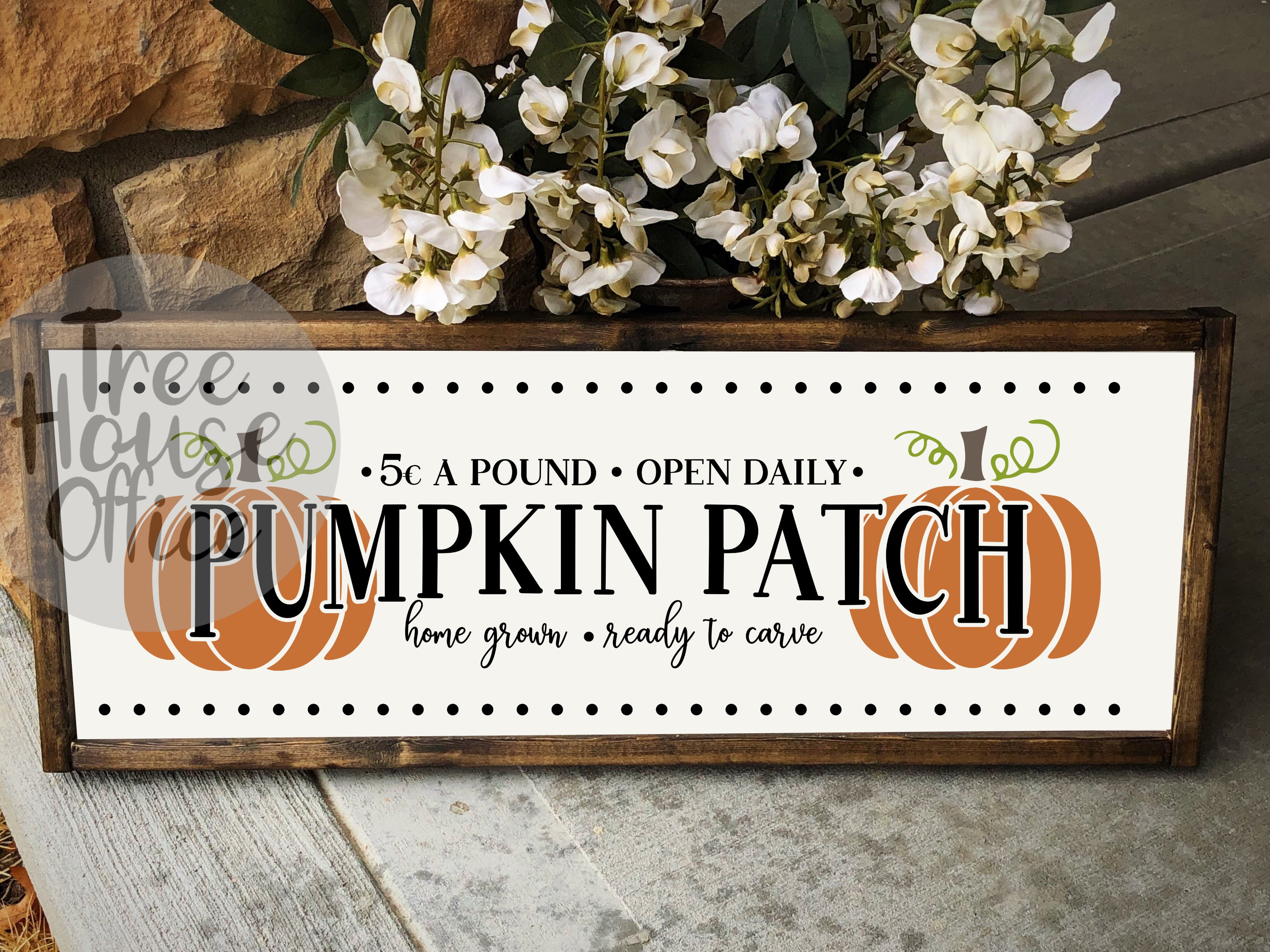 Pumpkin Patch Svg/dxf/png/jpeg | Farmhouse Fall | Autumn Sign Svg ...