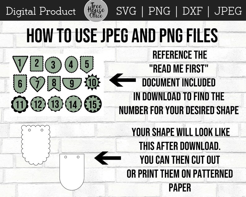 Download Layered Flag Shapes Banner SVG DXF PNG jpeg Bunting | Etsy