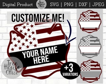Personalized Maltese Cross SVG, Firefighter Symbol Custom Name Emblem , Fireman Badge cut file, Add Name Maltese Cross SVG, Fire Department