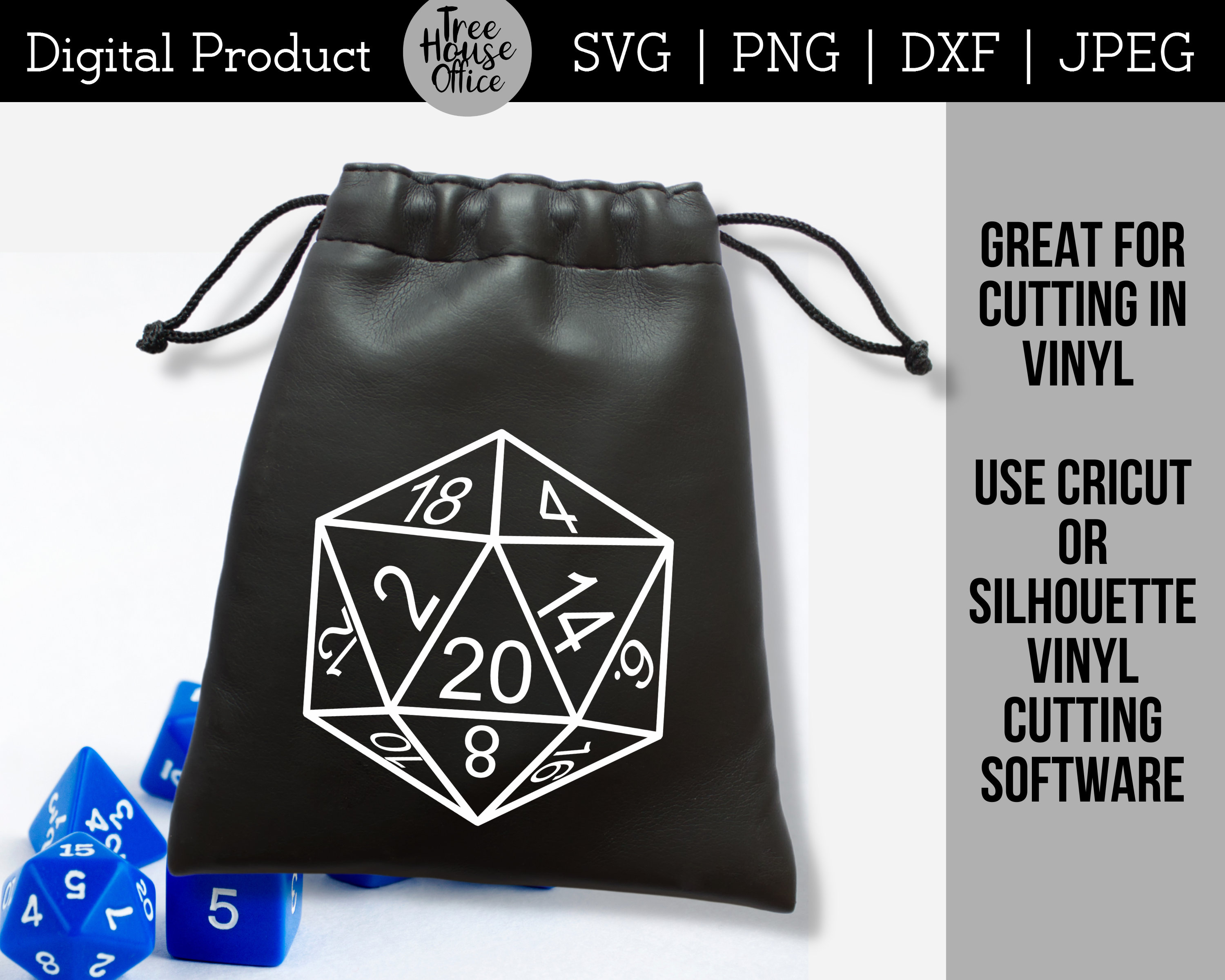 Dnd Dice Bundle SVG Polyhedral Dice Svg Dungeons and Dragons Etsy
