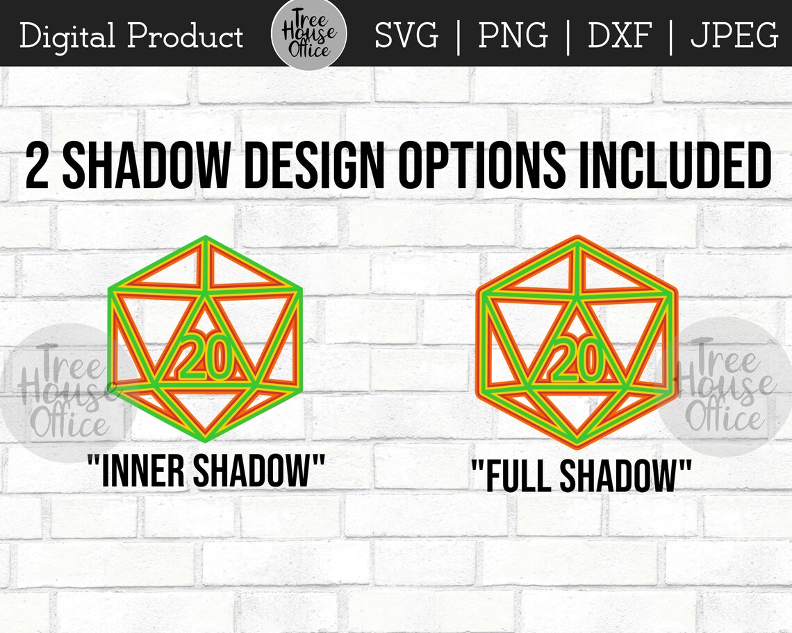 Dnd Dice Bundle SVG Dxf/png/jpeg Dungeons and Dragons Svg Etsy