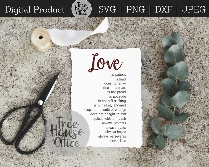 Free Free 138 Love Is Patient Love Is Kind Svg Free SVG PNG EPS DXF File