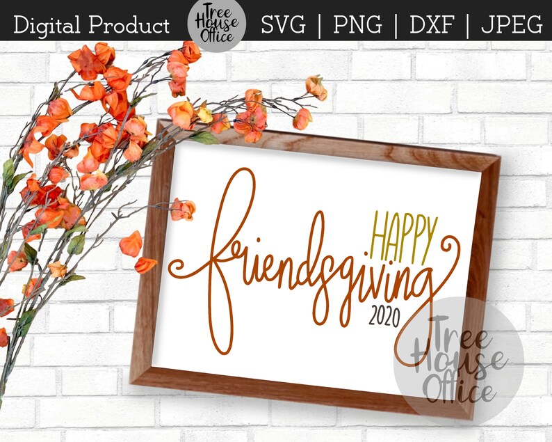 Download Happy Friendsgiving SVG/DXF/PNG/jpeg Happy Friends Giving ...
