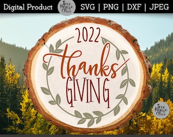 Arquivo de corte SVG de guirlanda de Ação de Graças 2022, designs Cricut de feliz Ação de Graças para camisas de taças de vinho, estêncil de Ação de Graças com guirlanda de folhas