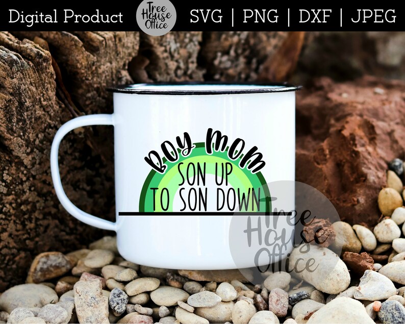 Download Boy Mom SVG DXF/PNG/jpeg momlife svg Son Up Son Down Funny ...