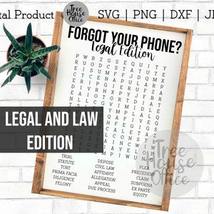 Bathroom Word Search Legal Law SVG/DXF/JPEG/png | Forgot Your Phone svg | Forget Your Phone Sign | Funny Bathroom Word Search Cut File Svg