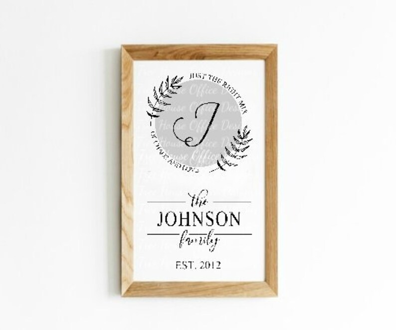 Download Family Monogram SVG/DXF/PNG/jpeg Family Established svg | Etsy