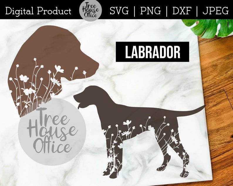 Download Labrador SVG DXF PNG jpeg Chocolate Lab Mandala Zentangle ...