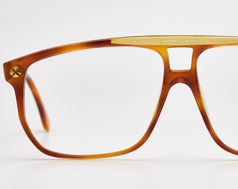 Vintage Eye Glasses VITALIANO PANCALDI eyeglasses tortoise glasses/Hipster eyewear/Pilot sunglasses/Oversized eyeglasses/aviator glasses