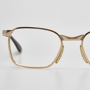 Gafas vintage MARWITZ OPTIMA bañadas en oro para hombre, estilo cuadrado, gafas de alta moda, diseño elegante, lujo, años 60, para amantes y amantes de la moda.