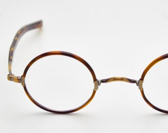 Absolut Unique Pieces KAME MANNEN John LENNON 11999 Round eyeglasses Titanium Nickelless Japan SteamPunk round glasses Start Price 4500usd