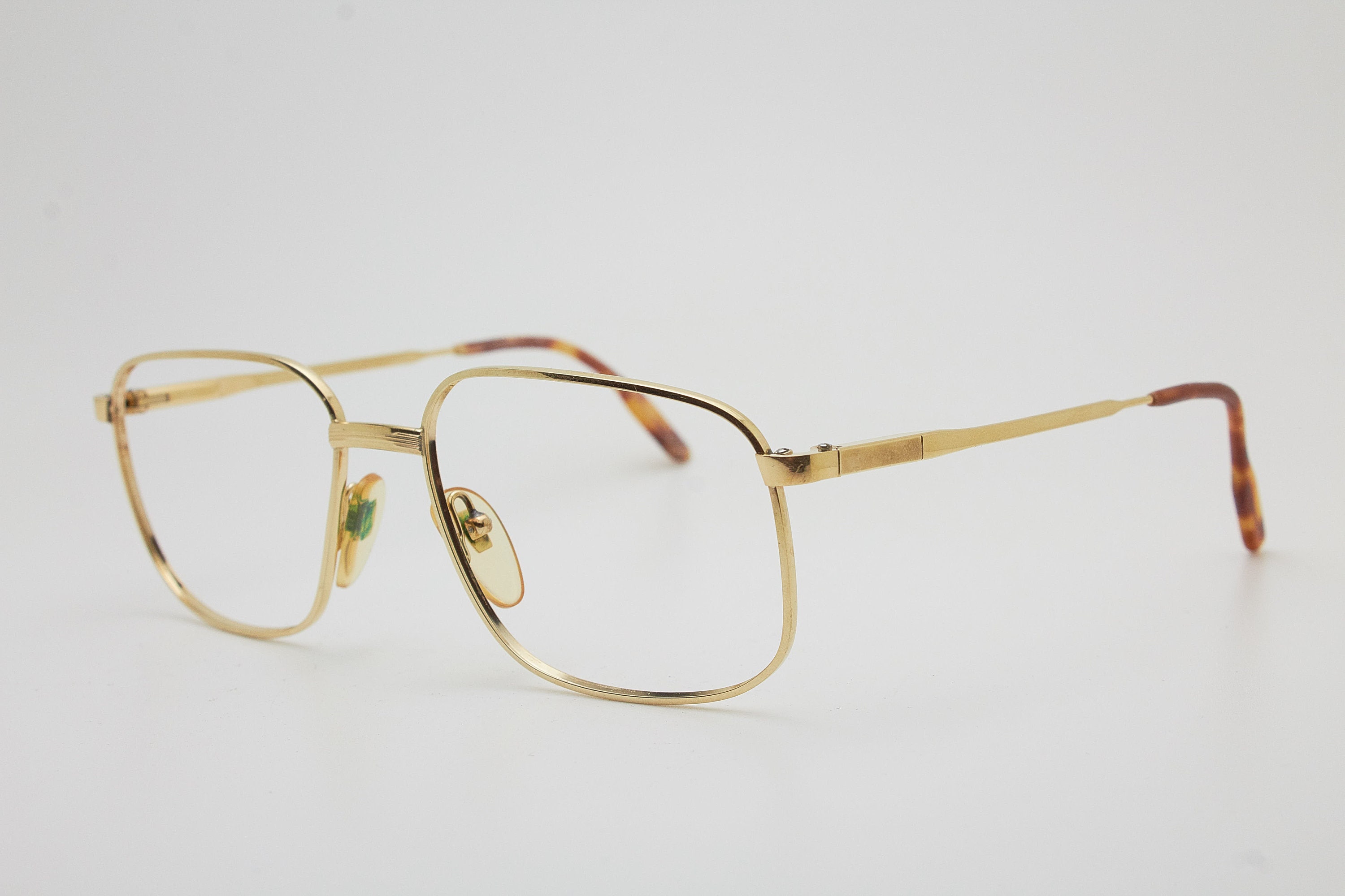 MOREL 5340 14K Gold Filled Vintage Glasses Aviator Stile Highfashion