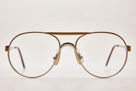 1980er Jahre Brille Men s Vintage Eyewear MARCOLIN BIG JIM Metal Frame Hipster Brille Oversize Pilotenbrille Fliegerbrille Etsy