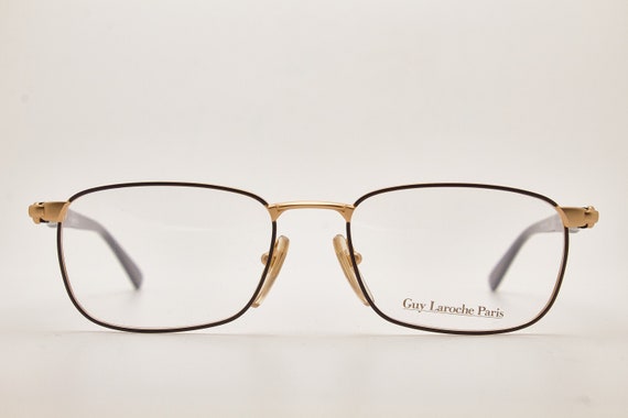 Back to 80's Vintage Slim Ovale Eyewear GUY LAROC… - image 1