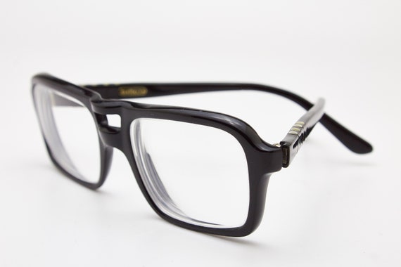 Vintage PERSOL RATTI 6152H Black Square Vintage M… - image 7