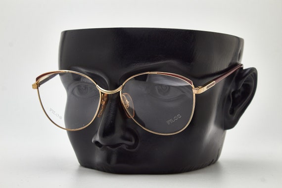 FILOS 3914 Vintage eye glasses 1980s metal plasti… - image 9