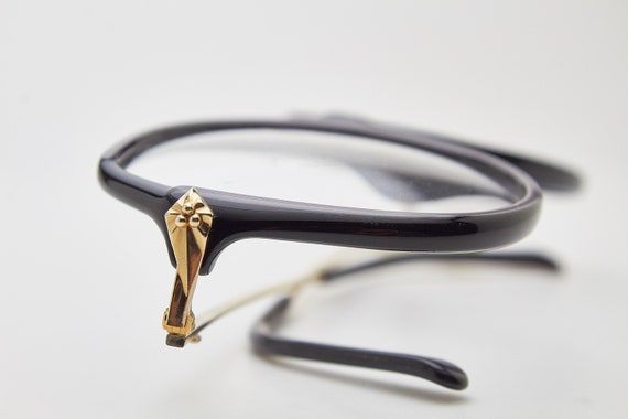 VIENNALINE 1375 Vintage eye glasses 1980s gold me… - image 10