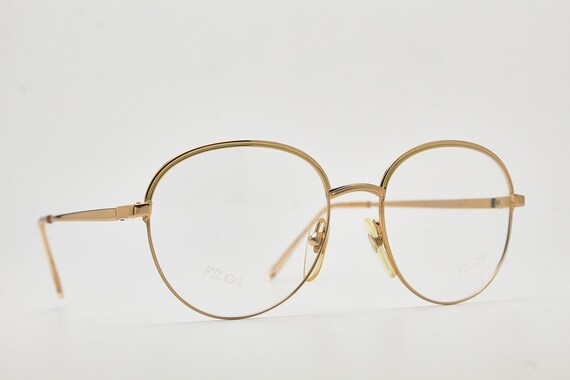 FILOS 4709 Vintage eye glasses 1980s metal plasti… - image 6