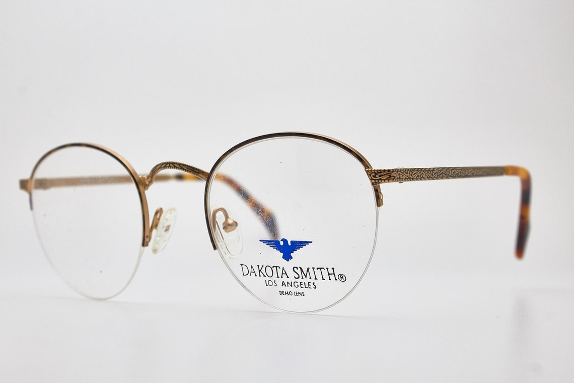 Vintage Eyewear DAKOTA SMITH U.S.A 1134 Saratoga Demi Aged Etsy