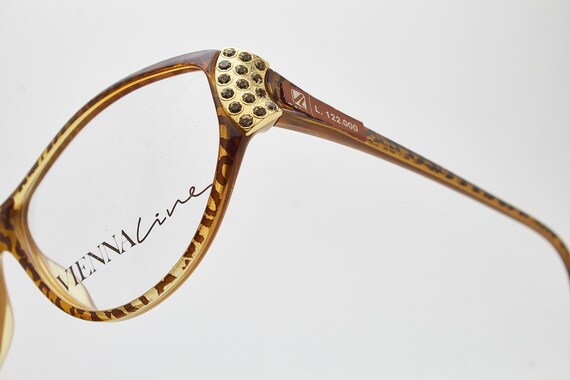 VIENNALINE 1528 Vintage eye glasses 1980s gold me… - image 8