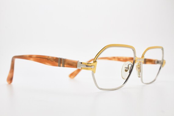 Vintage Man Glasses PERSOL RATTI ZEUS  Italy Oval… - image 5