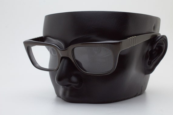 PERSOL RATTI Meflecto Vintage SunGlasses Man's Sq… - image 9