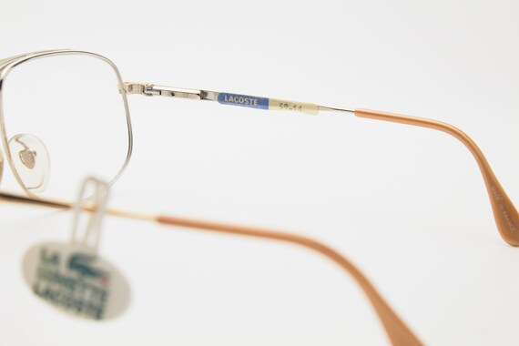 Lacoste top rimless glasses