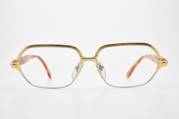 Vintage Man Glasses PERSOL RATTI ZEUS  Italy Oval… - image 1