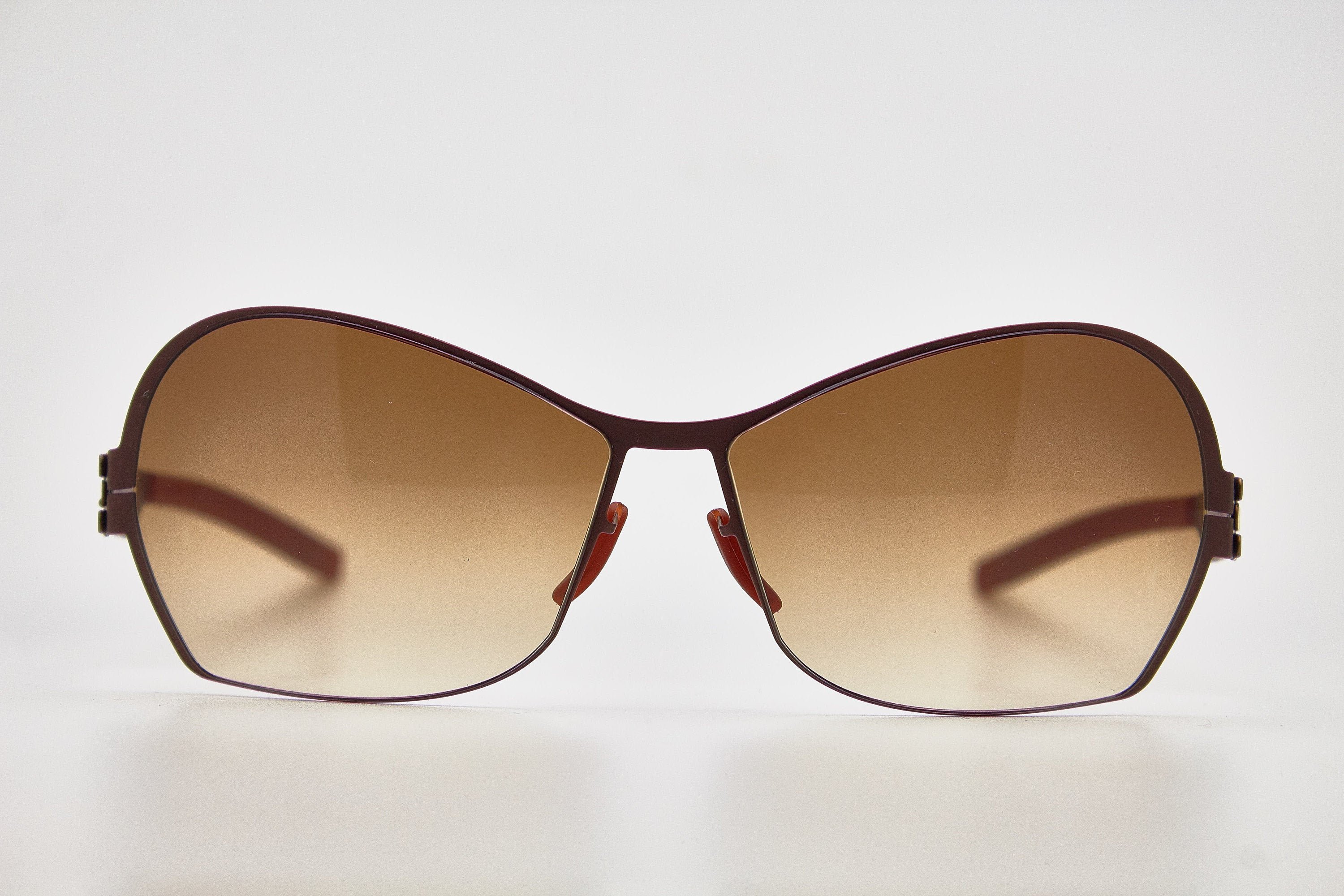 IC BERLIN MAIKO 60 Brown Steel Luxury Sunglasses Occhiali Da | Etsy New  Zealand
