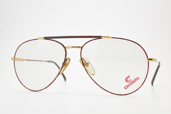 Vintage Eye Glasses 1980s CARRERA 5349 41 62-15 1… - image 9