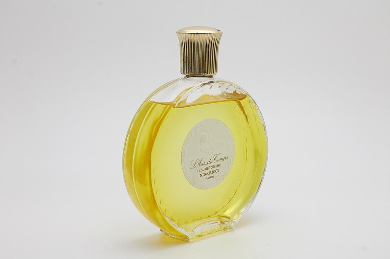 Vintage Rare 195 L'air Du Temps By NINA RICCI PARIS 6.7 oz Eau De Toilette Bottle Made By Lalique Luxury To Lover and Fashionistas / France image 3