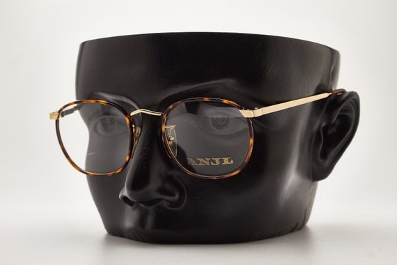 Back to 80's Italy Vintage Round Glasses ANJL 460… - image 10