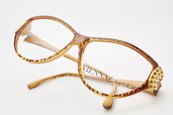 VIENNALINE 1528 Vintage eye glasses 1980s gold me… - image 10