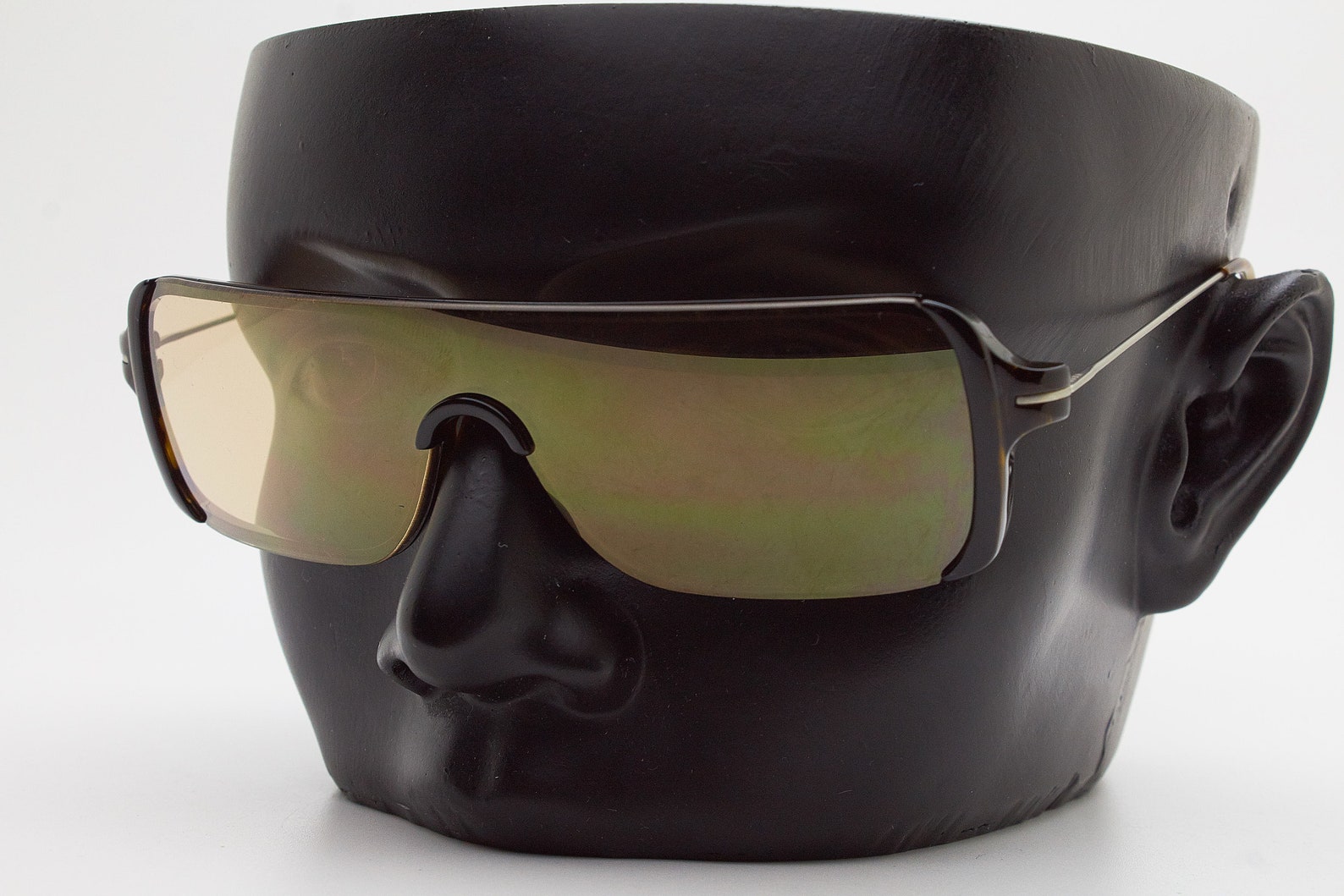 Vintage Sunglasses PRADA SPR 07C 2Au8R1 Musk Gold Plated Etsy