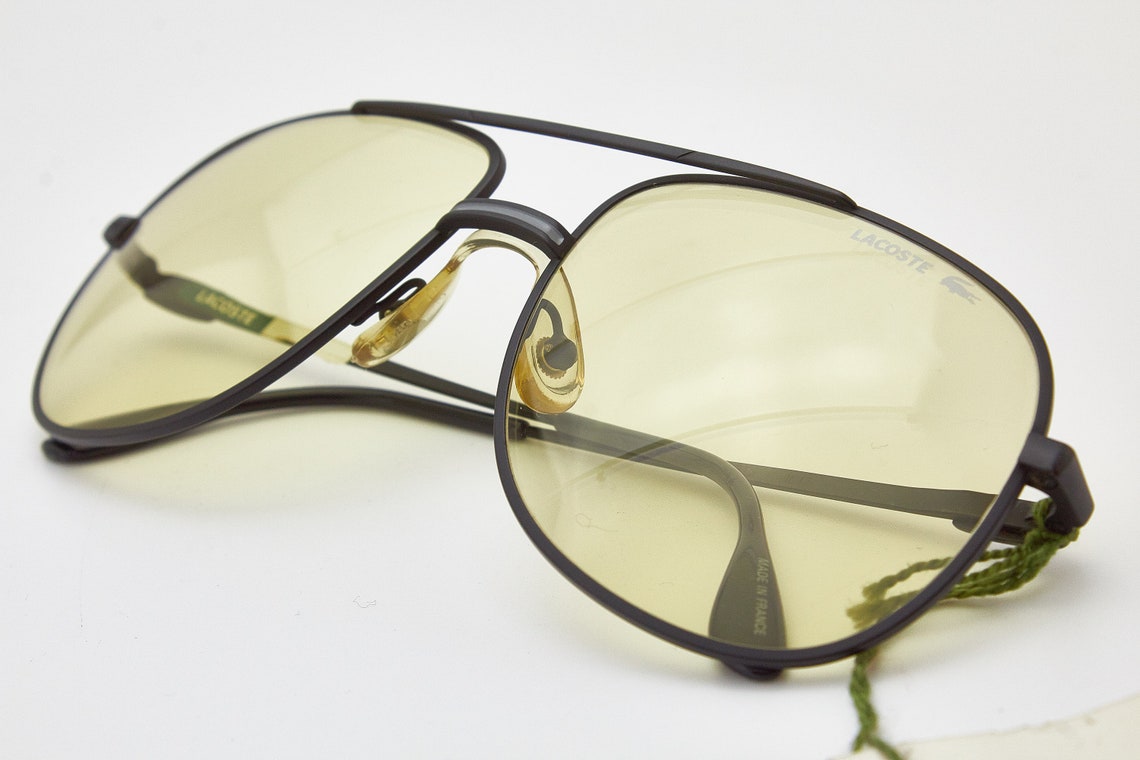 Vintage Sunglasses LACOSTE 1L17 6019 140 Photosun Lenses Etsy