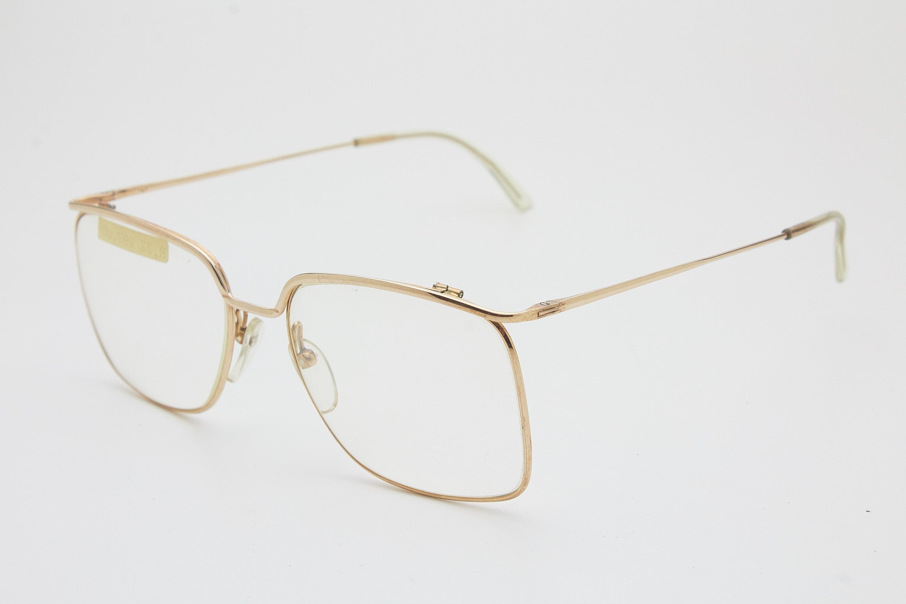 Vintage Man Sunglasses LOGO Paris Mod.2819 55-21 France Gold
