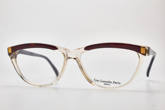 1980s glasses vintage GUY LAROCHE Paris /chunky s… - image 8