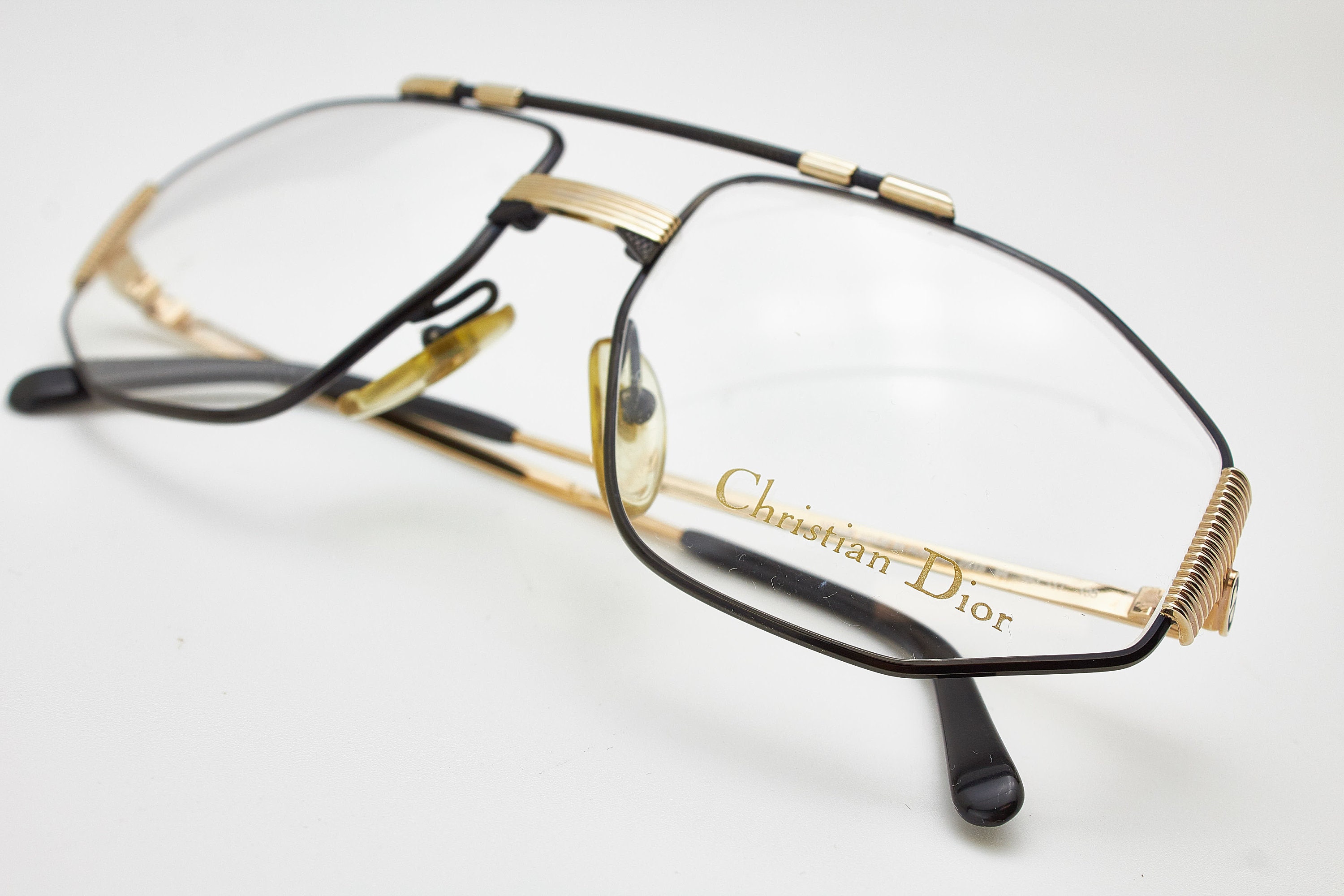 CHRISTIAN DIOR Vintage Glasses Golden 2516 Vintage Eye CHRISTIAN DIOR Vintage Glasses Golden 2516 Vintage Eye